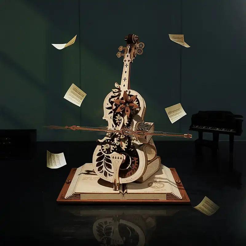 Magic Cello Mechanical Music Box - Zephyr