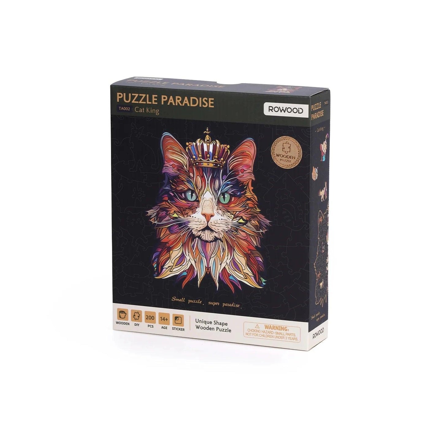 Mística Mandala Flower and Cat King